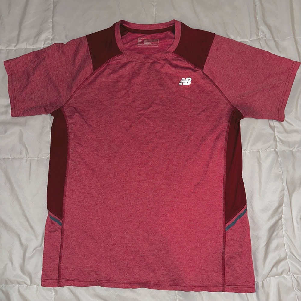 New Balance, Medium, Light Redish Pink Running t-shirt